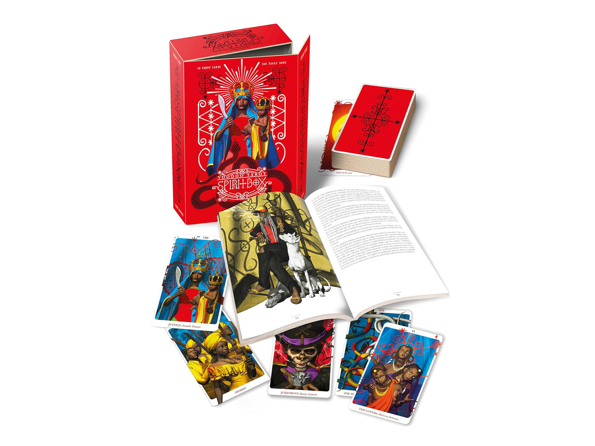 Voodoo Tarot s knihou: Spirit Box