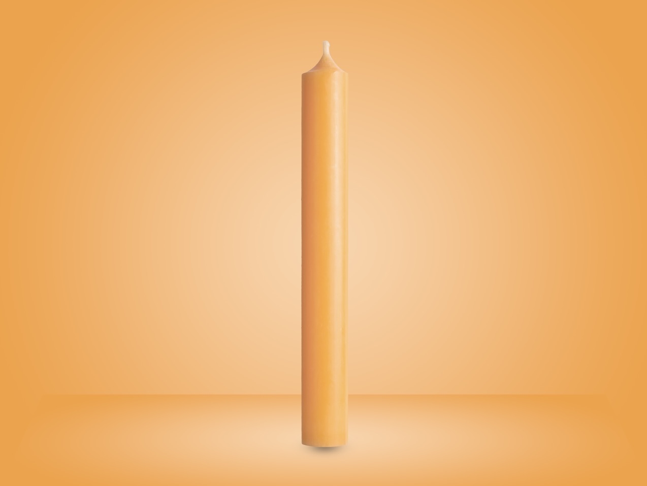 Rituální svíčka - Světle hnědá