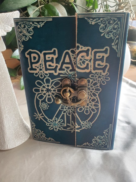 Kožený deník - Zelený