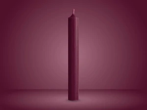 Rituální svíčka - Švestkově fialová