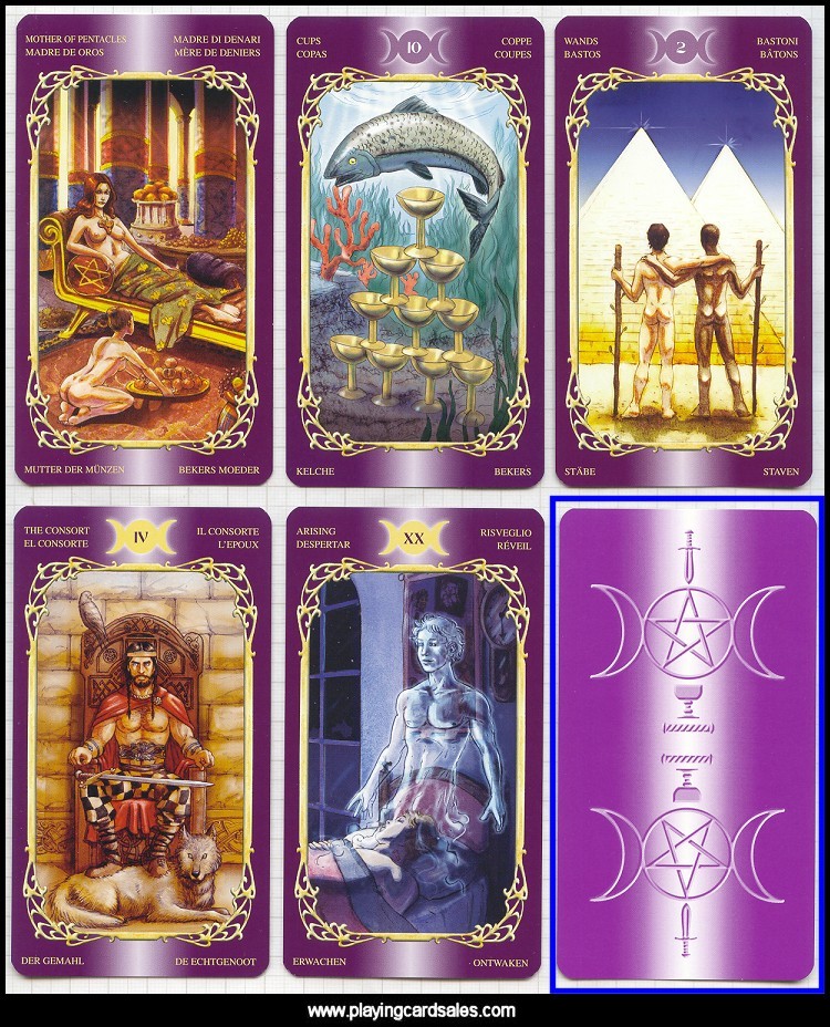 Tarot Smyslná Wicca - Sensual Wicca Tarot