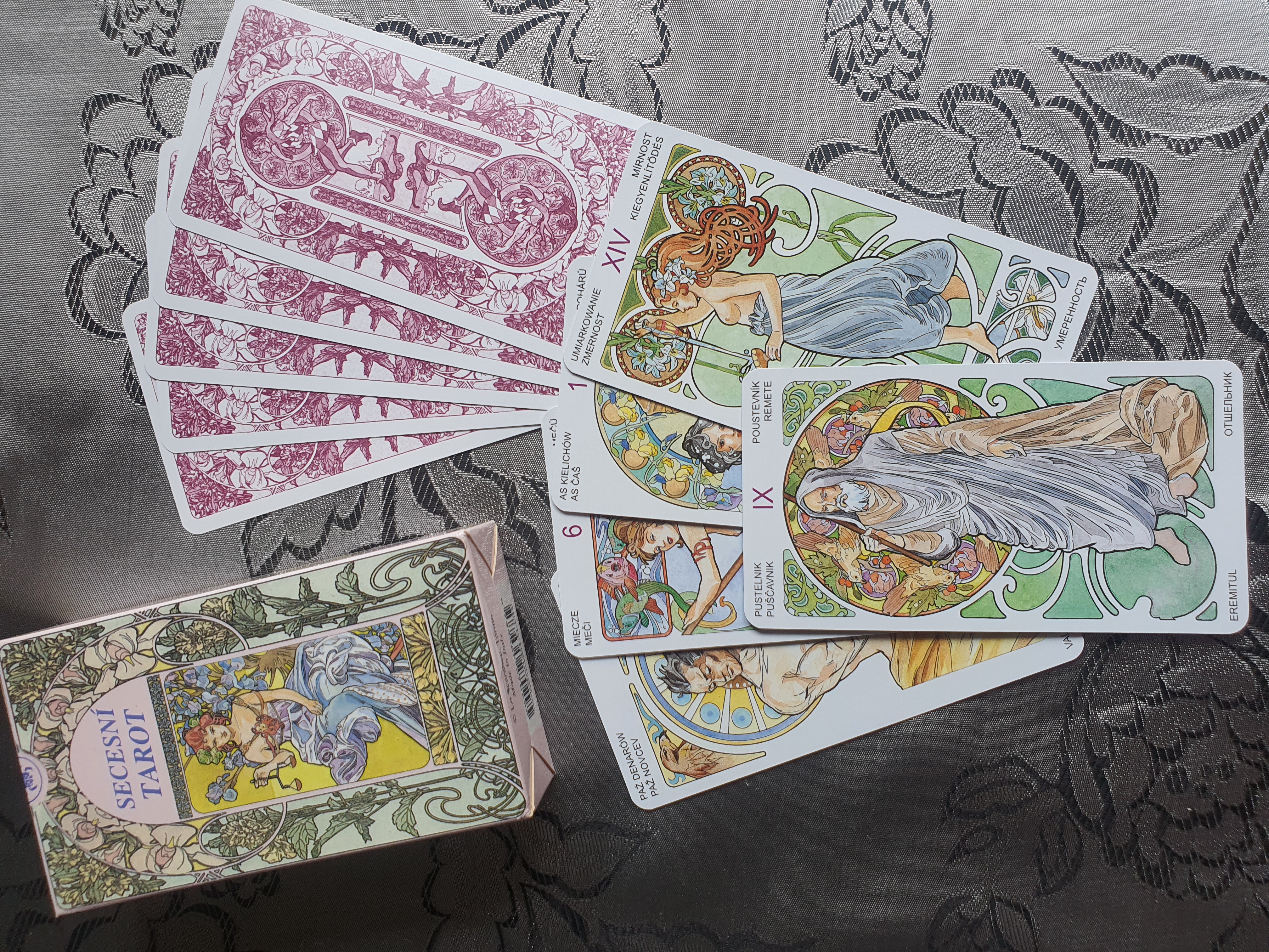 Secesní Tarot - Tarot Art Nouveau