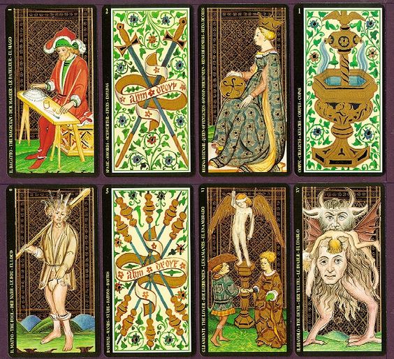 Zlatý Tarot Visconti - Visconti Tarot