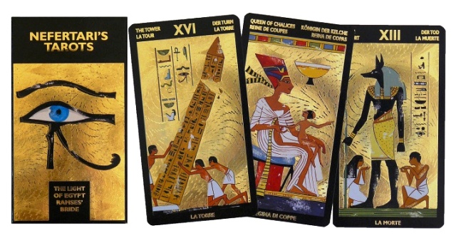 Zlatý Tarot Nefertari - Nefertari's Tarot